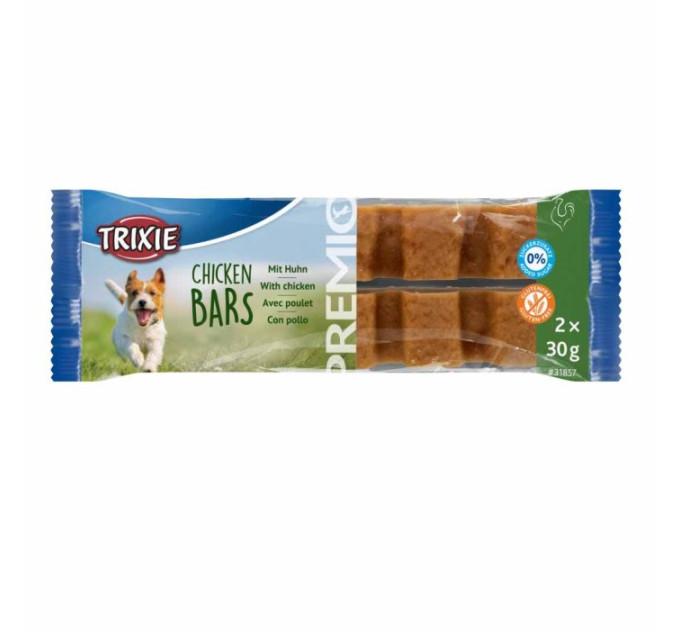 Мясные батончики для собак PREMIO Chicken Bars 2х30г